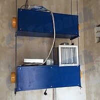 Монтаж вентиляционного оборудования на ГРП-1